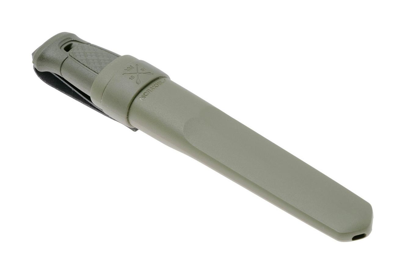 Morakniv Garberg BlackBlade Carbon 14528 Black DLC C100S, Green Polyamide, bushcraftmes