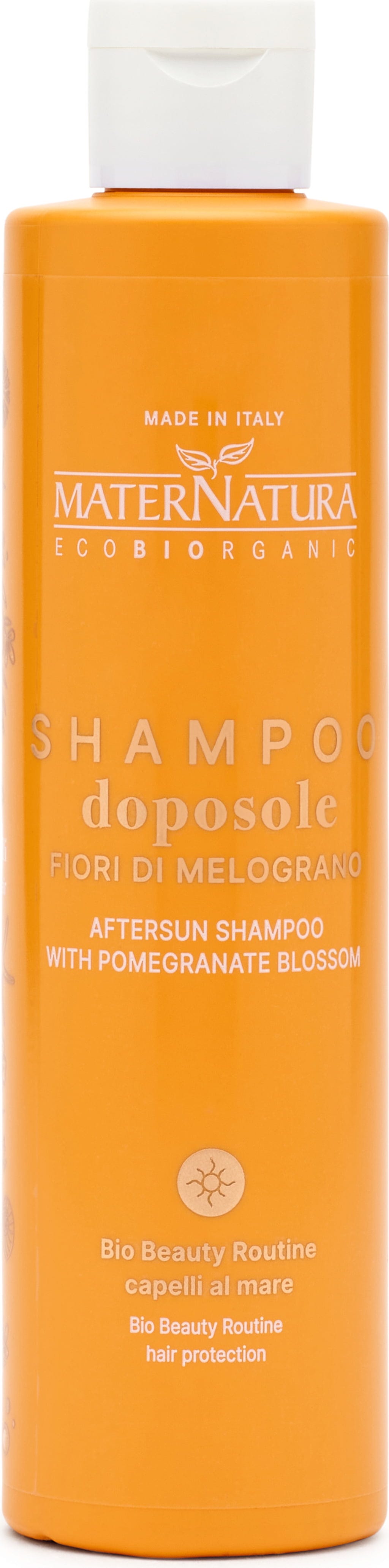 MaterNatura  Aftersun Shampoo mit Granatapfelblüte, 250 ml