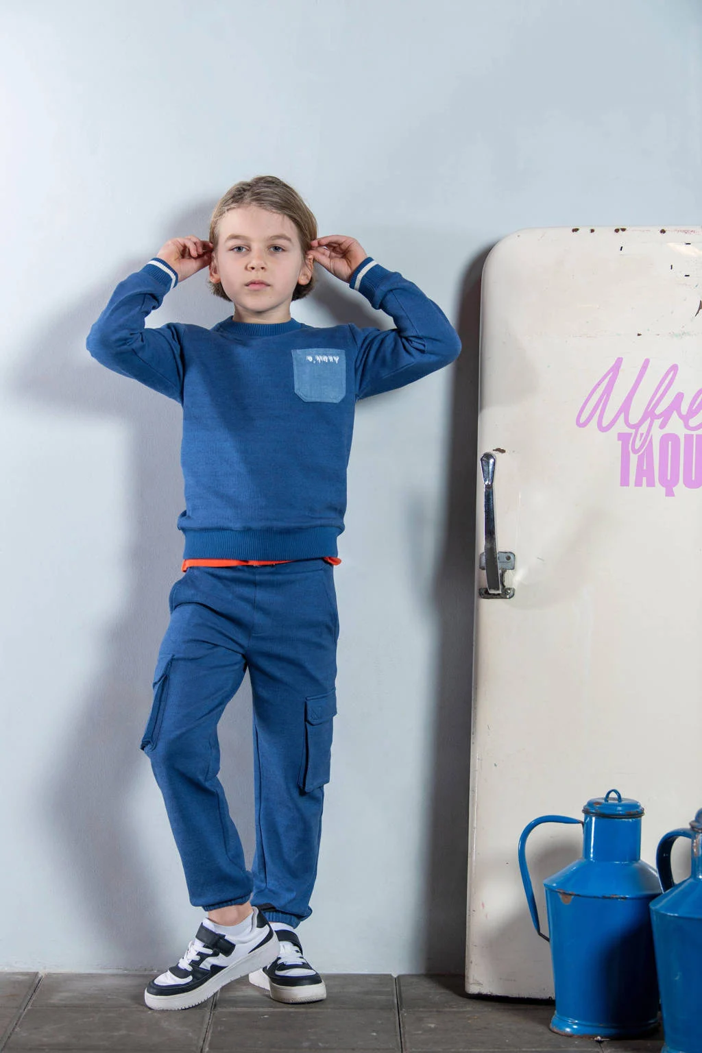 B.Nosy sweater blauw