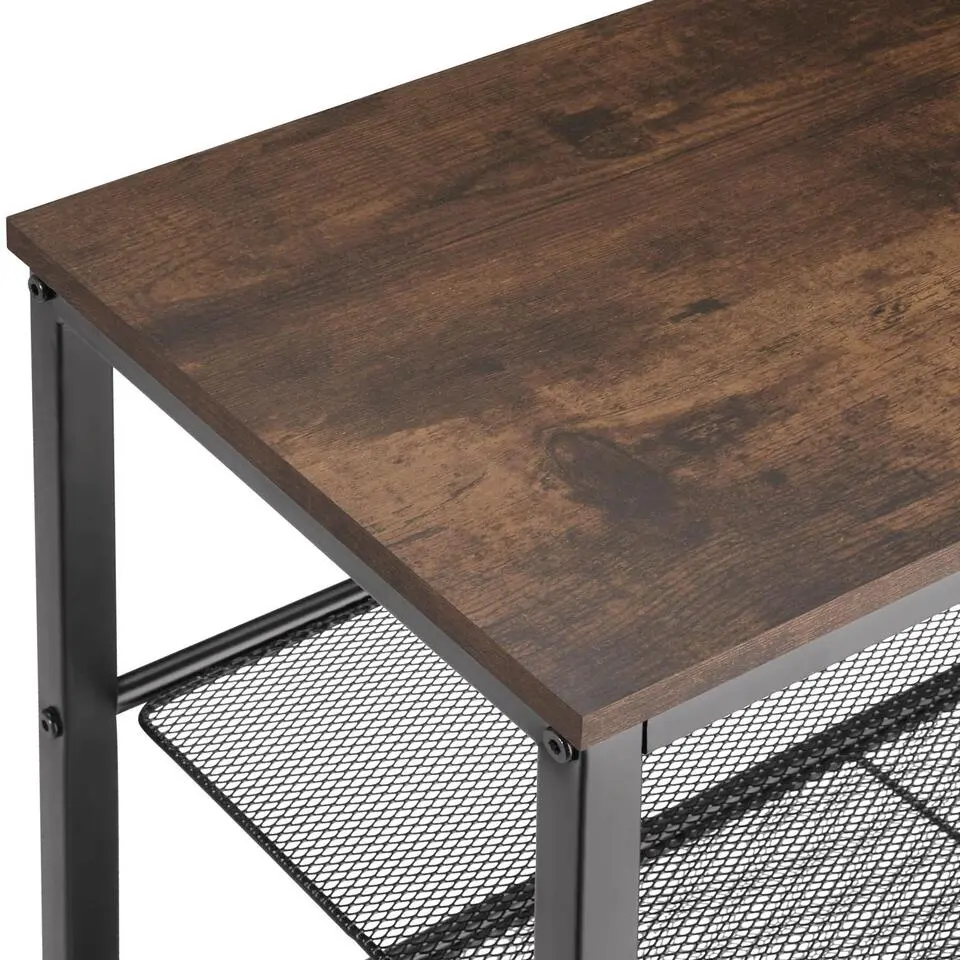 tectake Schoenenrek Portsmouth 100x30,5x72,5cm