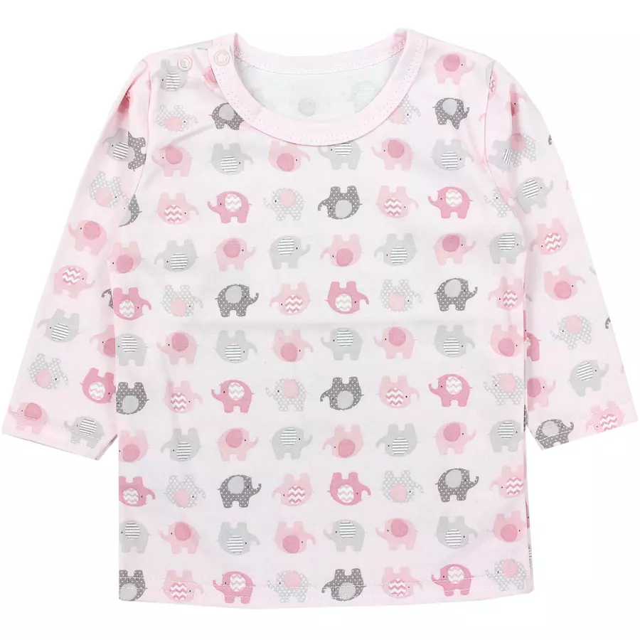 TupTam Baby Mädchen Langarmshirt 5er Set grüngelb