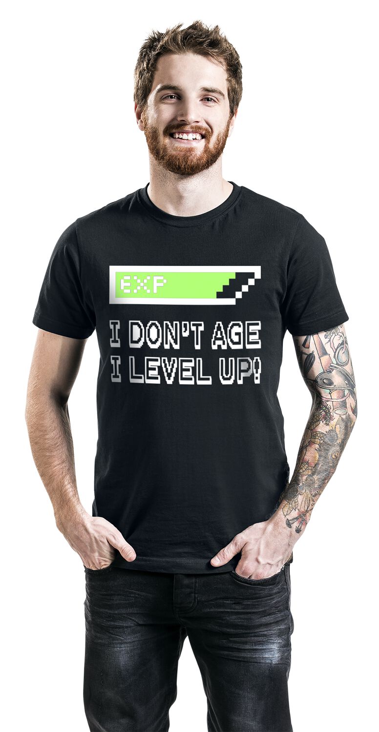 I Don't Age | Slogans Gaming T-Shirt Manches courtes