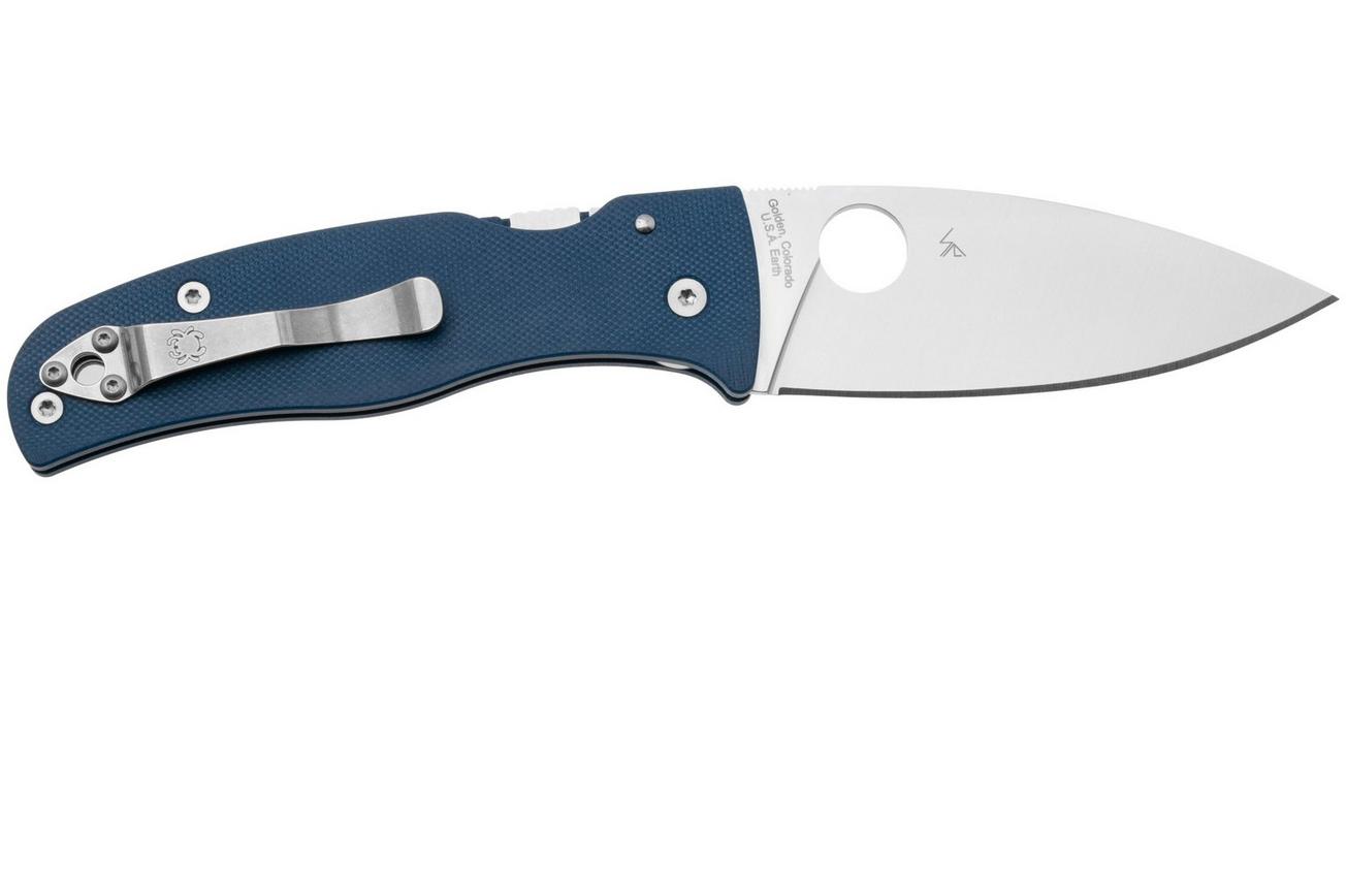 Spyderco Bodacious CPM SPY27 C263GPCBL Cobalt Blue G10, zakmes, Sal Glesser design