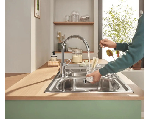 Grohe Quickfix keukenkraan START LOOP 2020 chroom 31374001