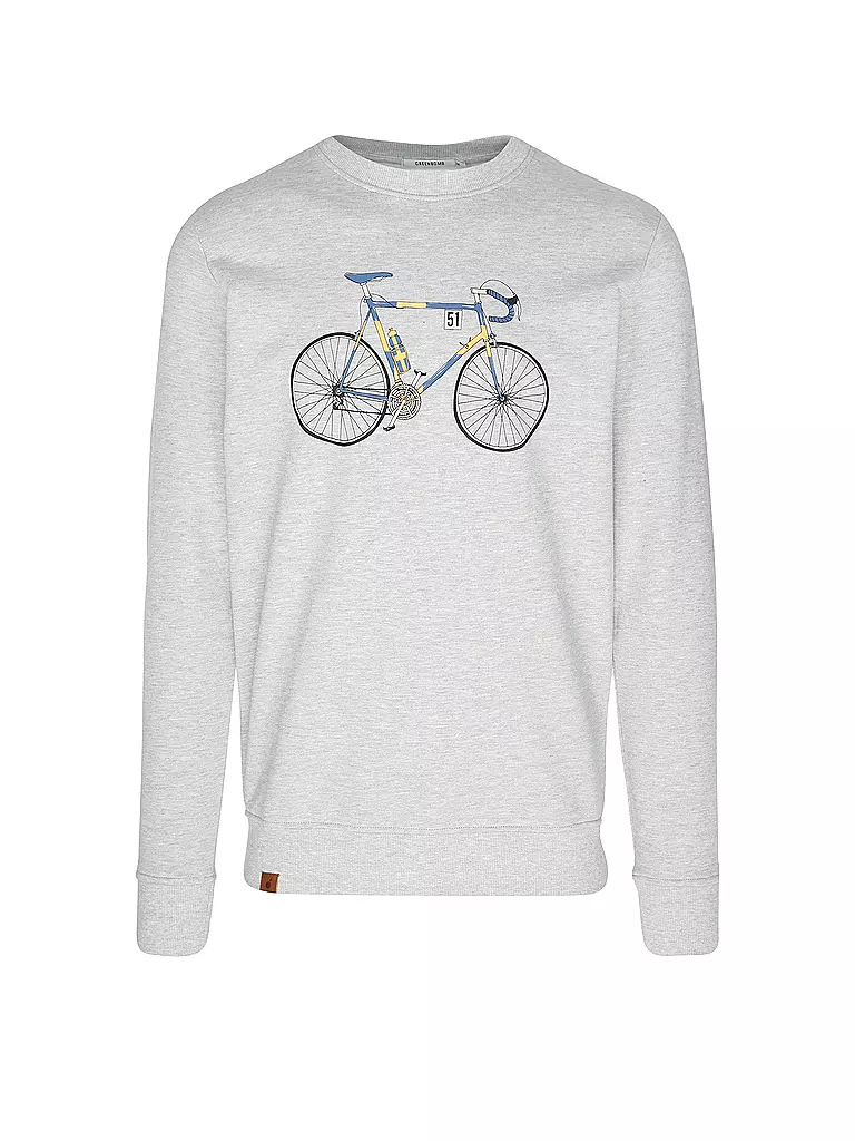 GREENBOMB Sweater WILD BIKE KNUT grau
