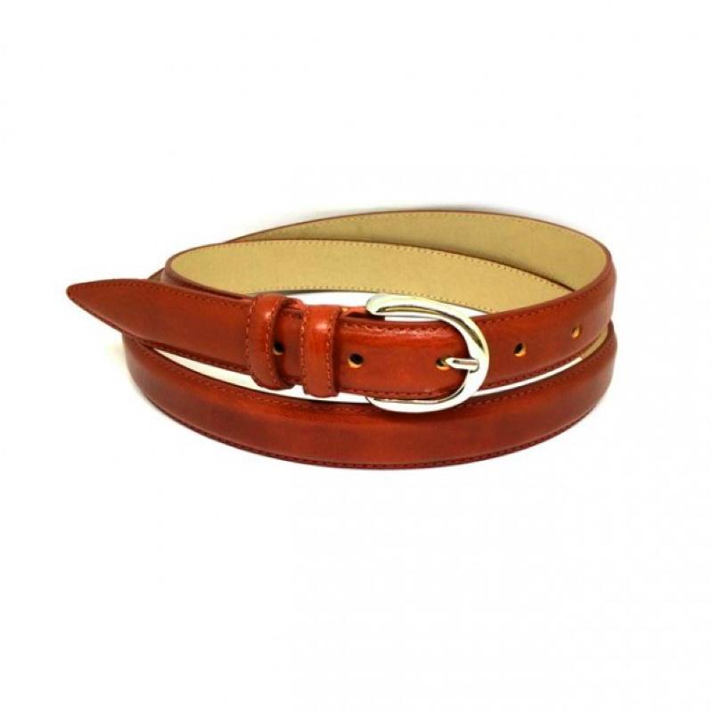 Milano Belts Dames Centuur Ivrea 25 Cognac
