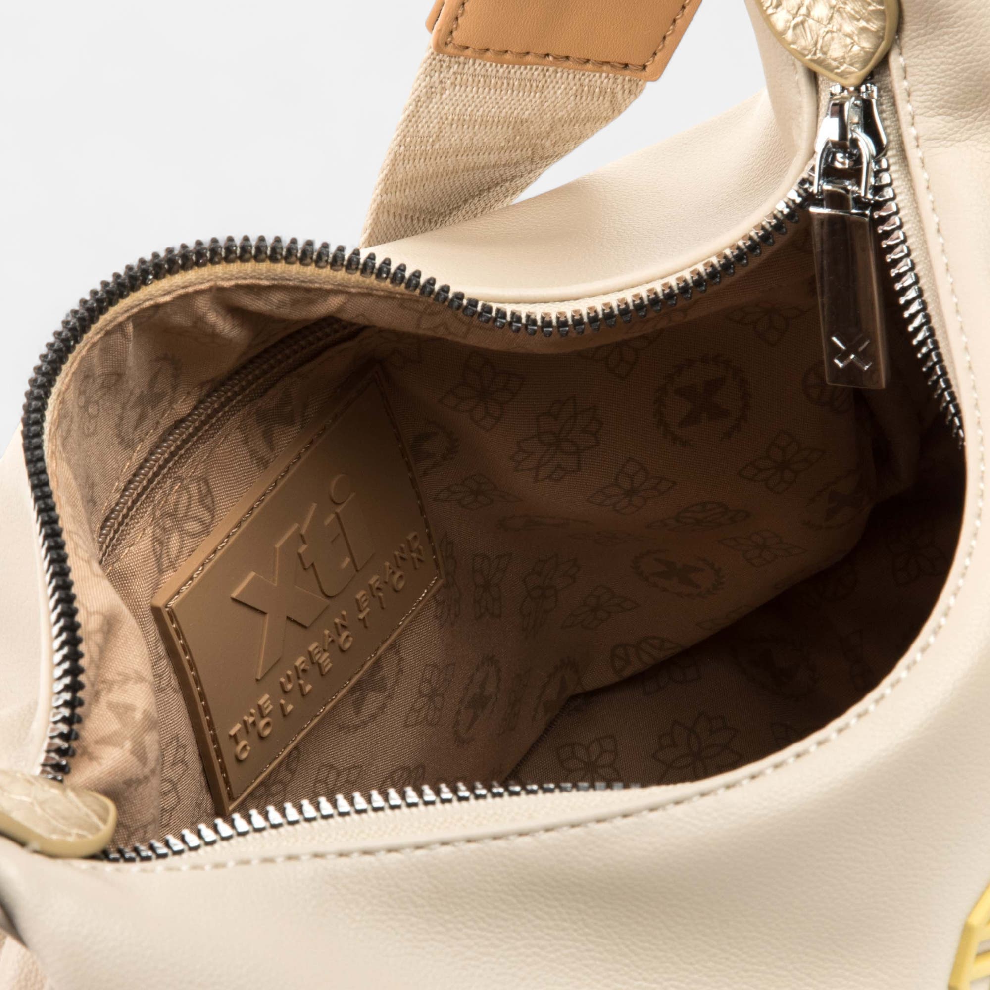 Sac à main beige