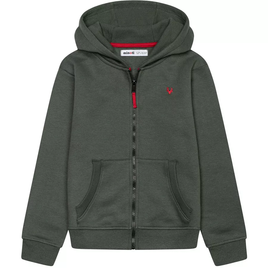 MINOTI Sweatjacke Khakigrün