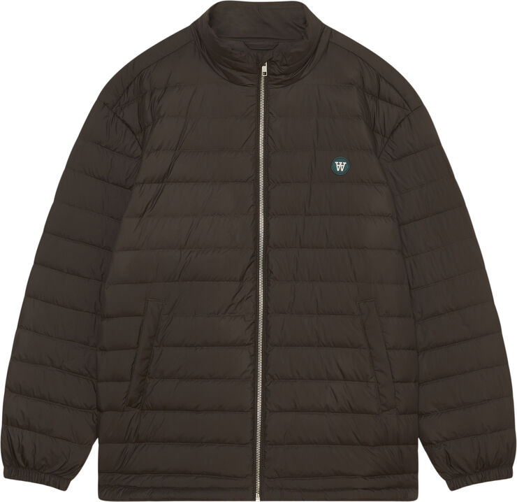 Wood Wood WWEzraa padded jacket Black coffee