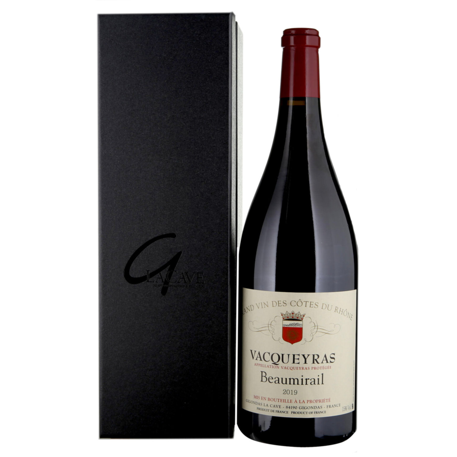 Magnum Vacqueyras AOP Beaumirail Cave de Gigondas -150cl