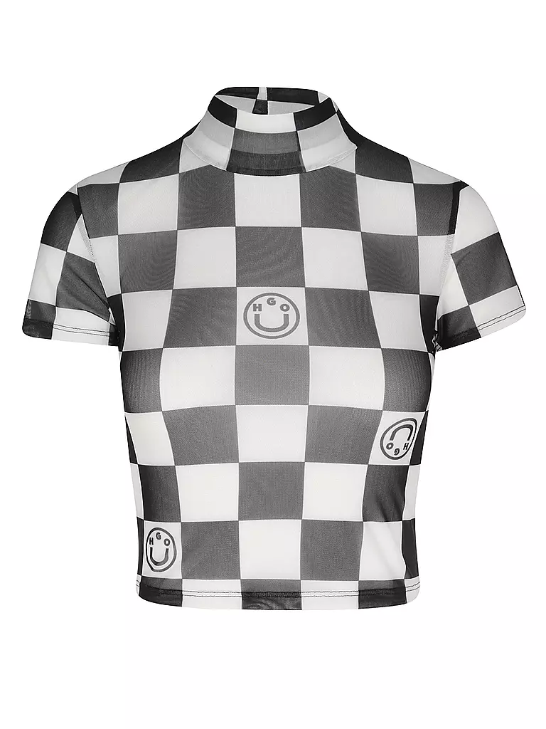 HUGO T-Shirt DALORRA schwarz