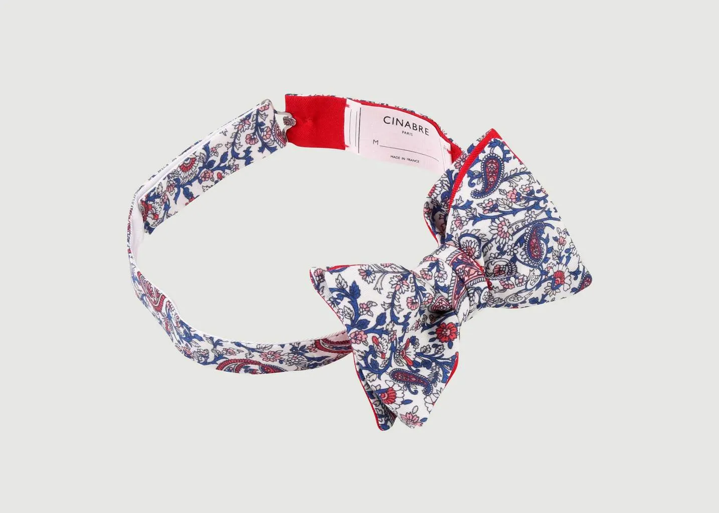 Nœud Papillon Paisley Cinabre