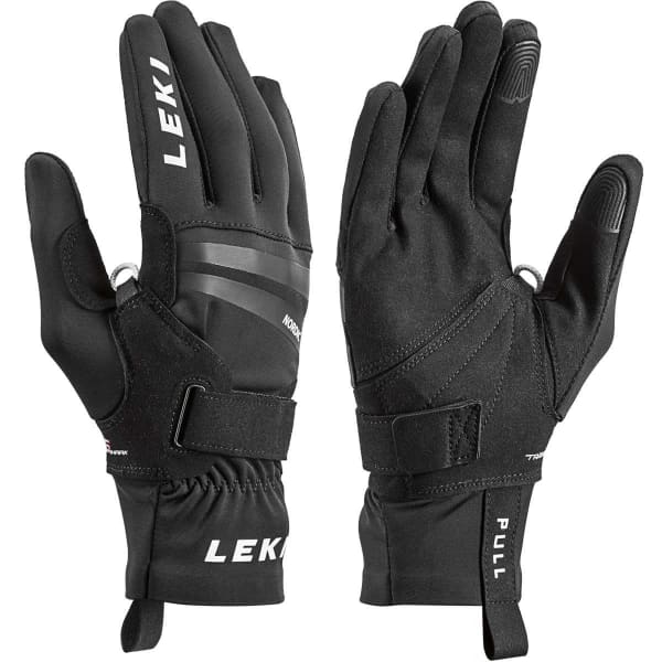 Gant ski de fond LEKI GANTS NORDIC SLOPE SHARK NOIR/BLANC
