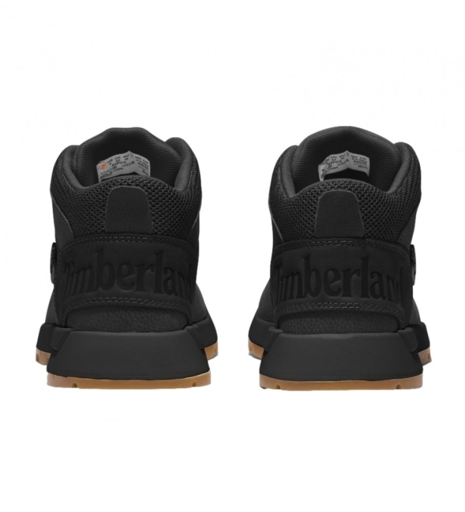 Timberland Botas de pele Sprint Trekker Mid negro