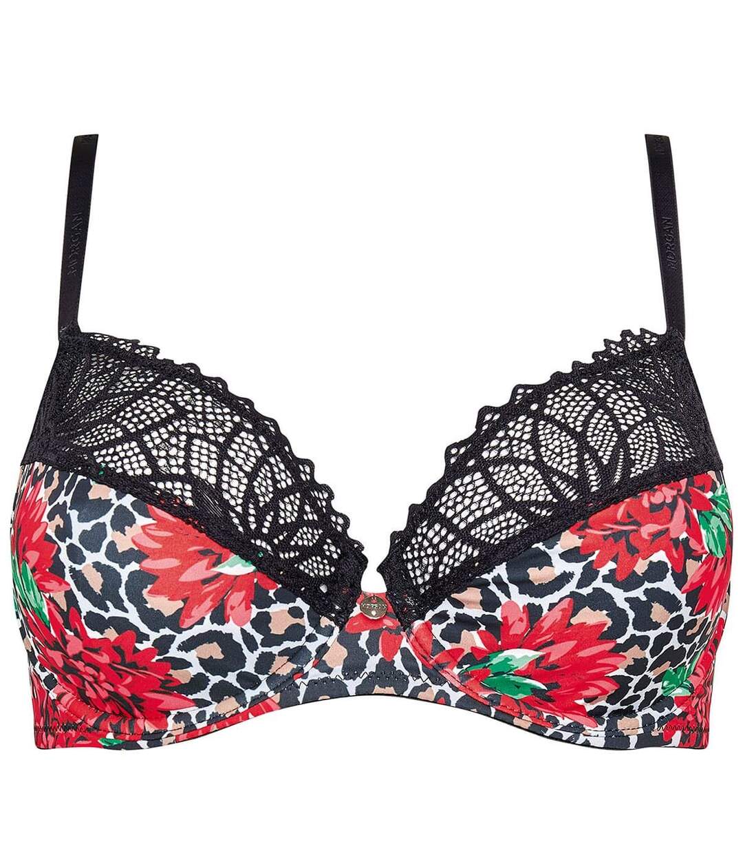 Soutien-gorge armatures noir Lisa