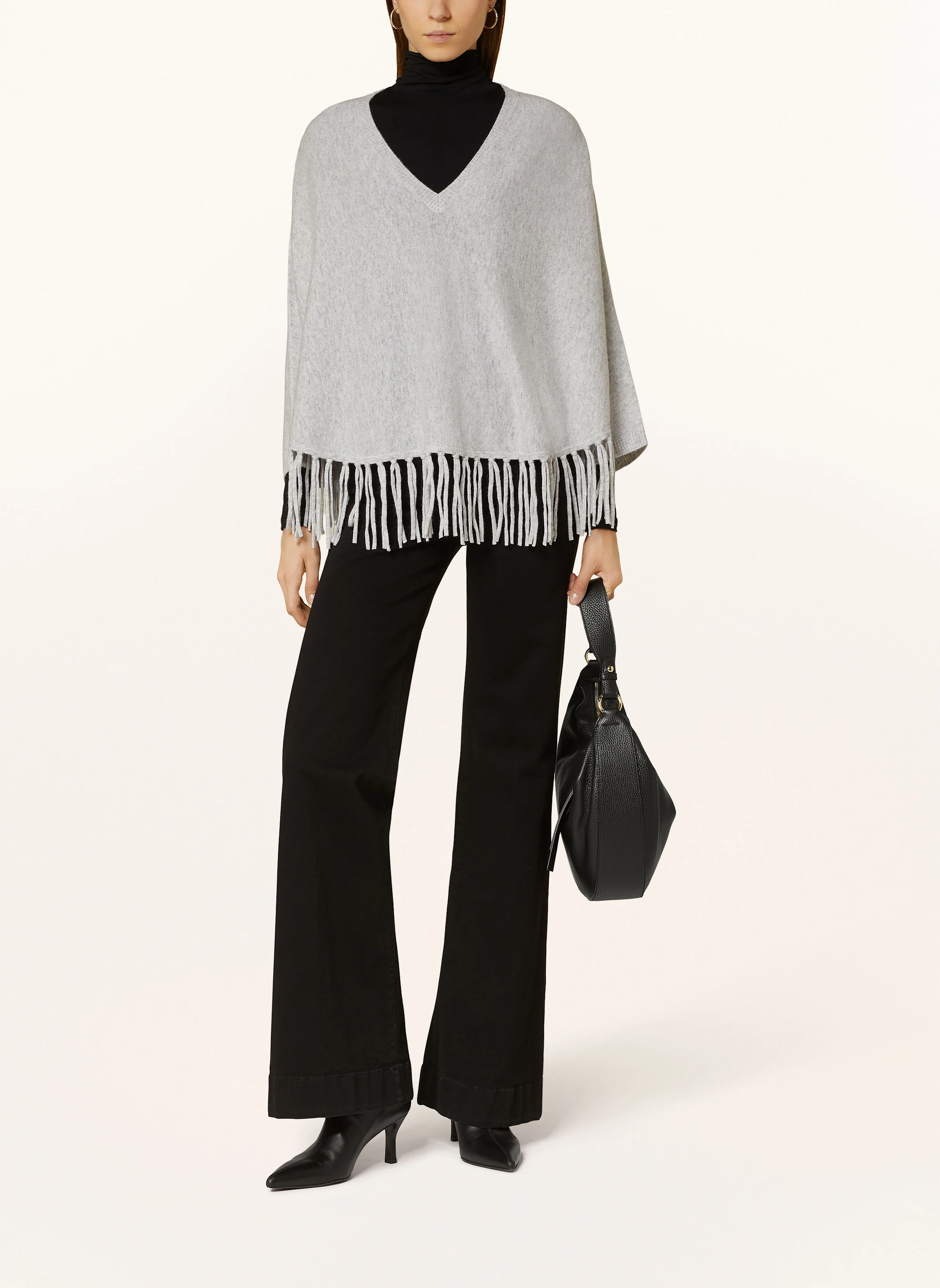 HERZEN'S ANGELEGENHEIT Poncho mit Cashmere