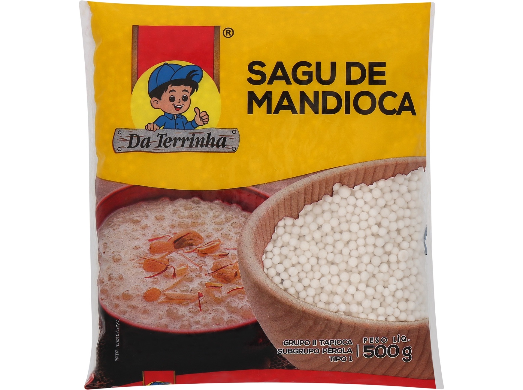 SAGU DE MANDIOCA DA TERRINHA 500G