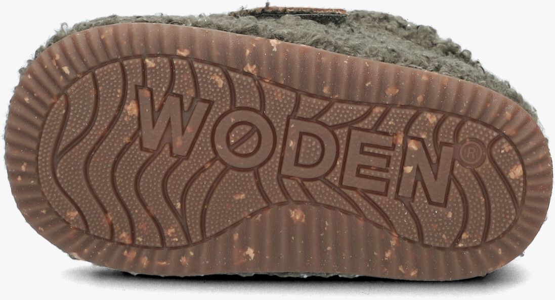 WODEN groene woden babyschoenen kim teddy