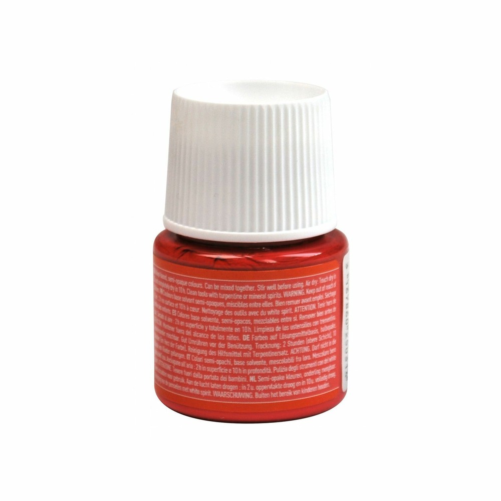 Peinture céramique et multi-surfaces - rouge - 45 ml
