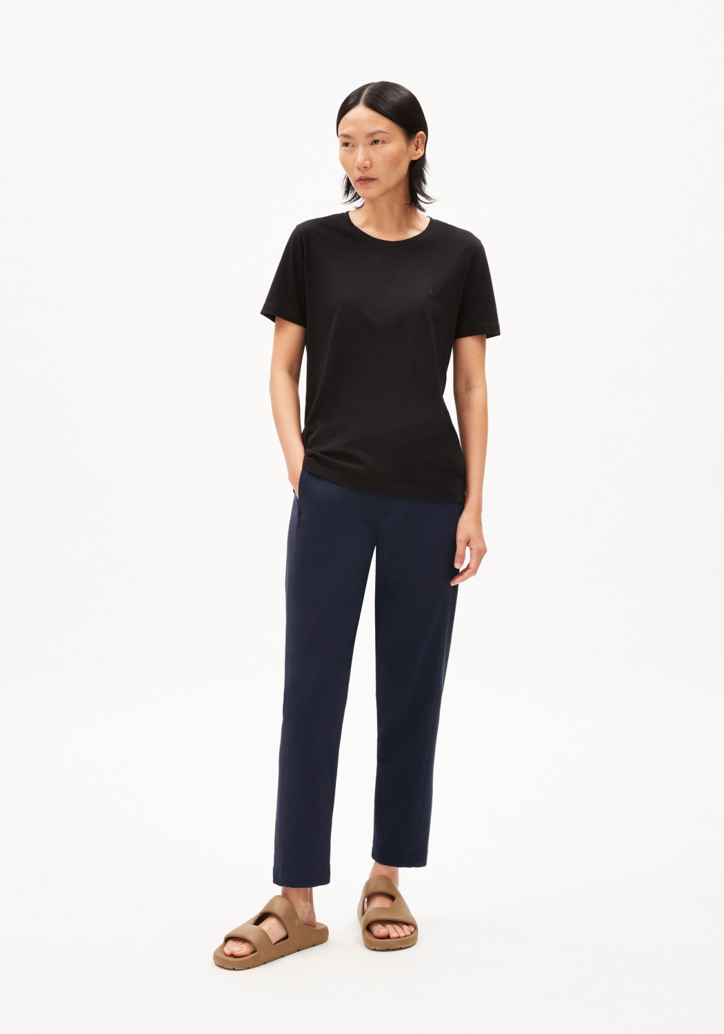 Armedangels Stoffhose Magdaalena Night Sky