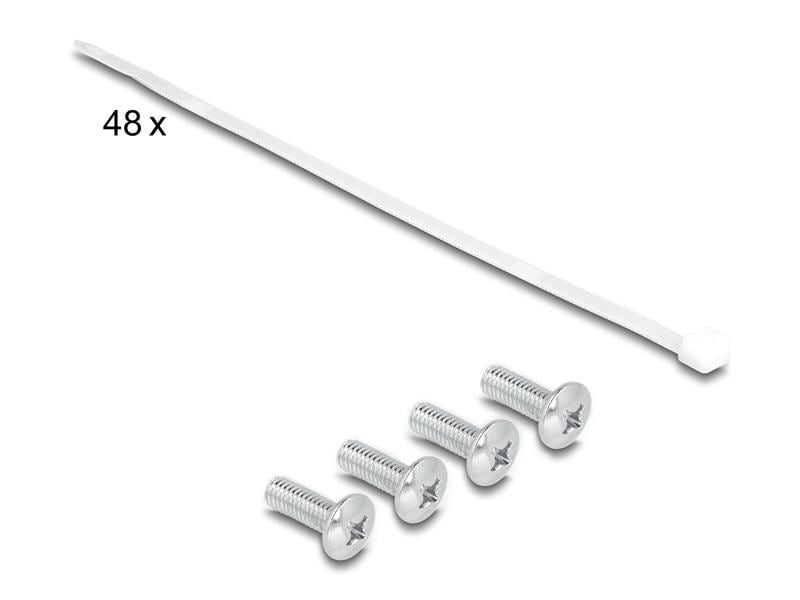 Delock Patchpanel Keystone 48 Port 2 HE 19