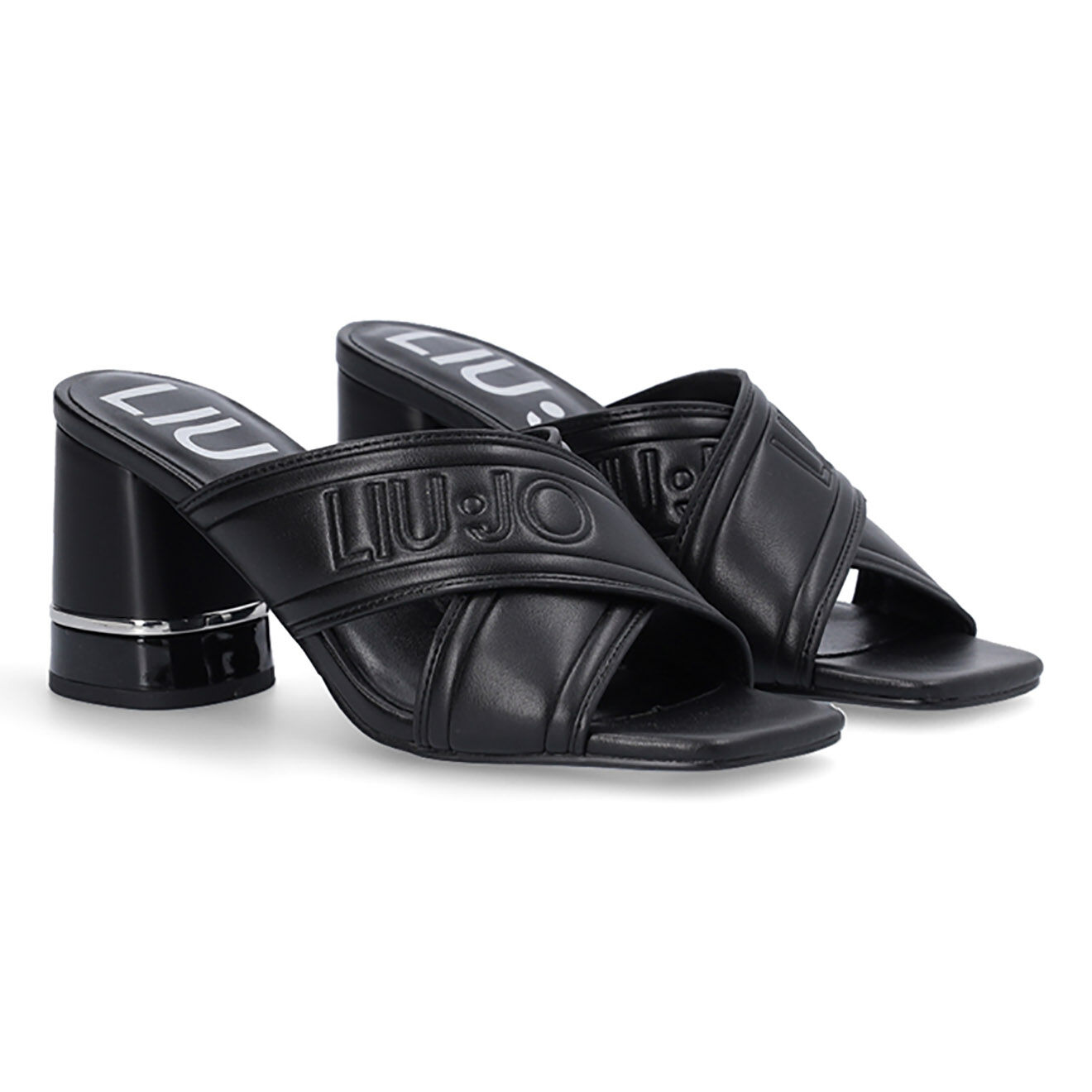 Liu-Jo Sandales Nice noires - Talon 8 cm