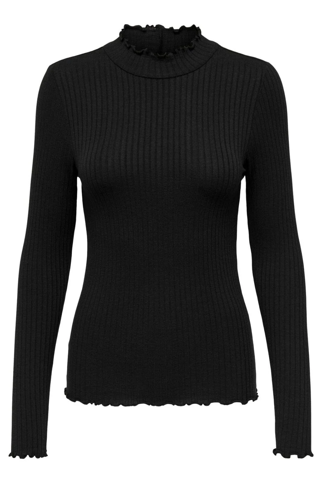 JDY Jdyfransiska Life L/S Hi-Nck Top Jr 3600771 black 16