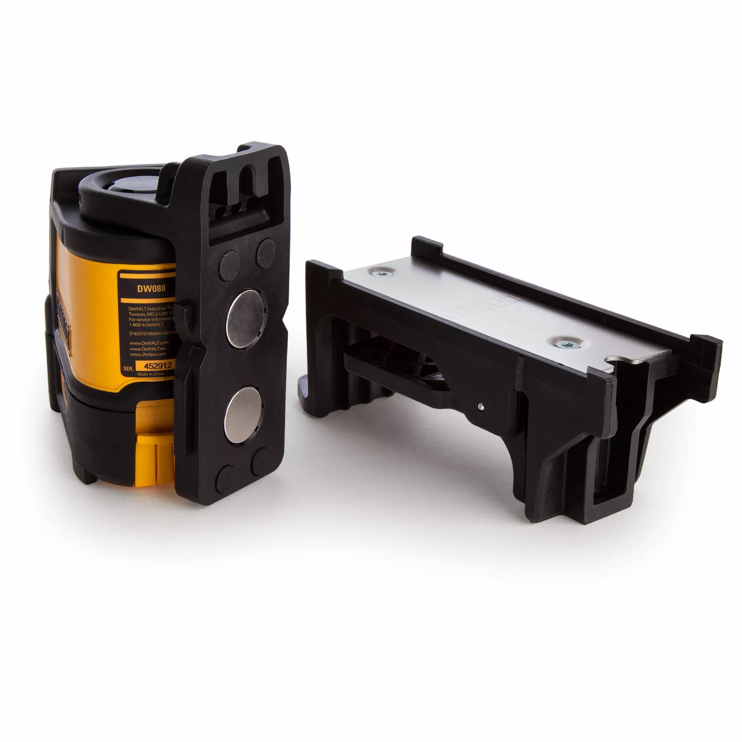 DeWALT DW088K Zelfnivellerende kruis-/lijnlaser in koffer - 2 lijnen - Rood - 15m