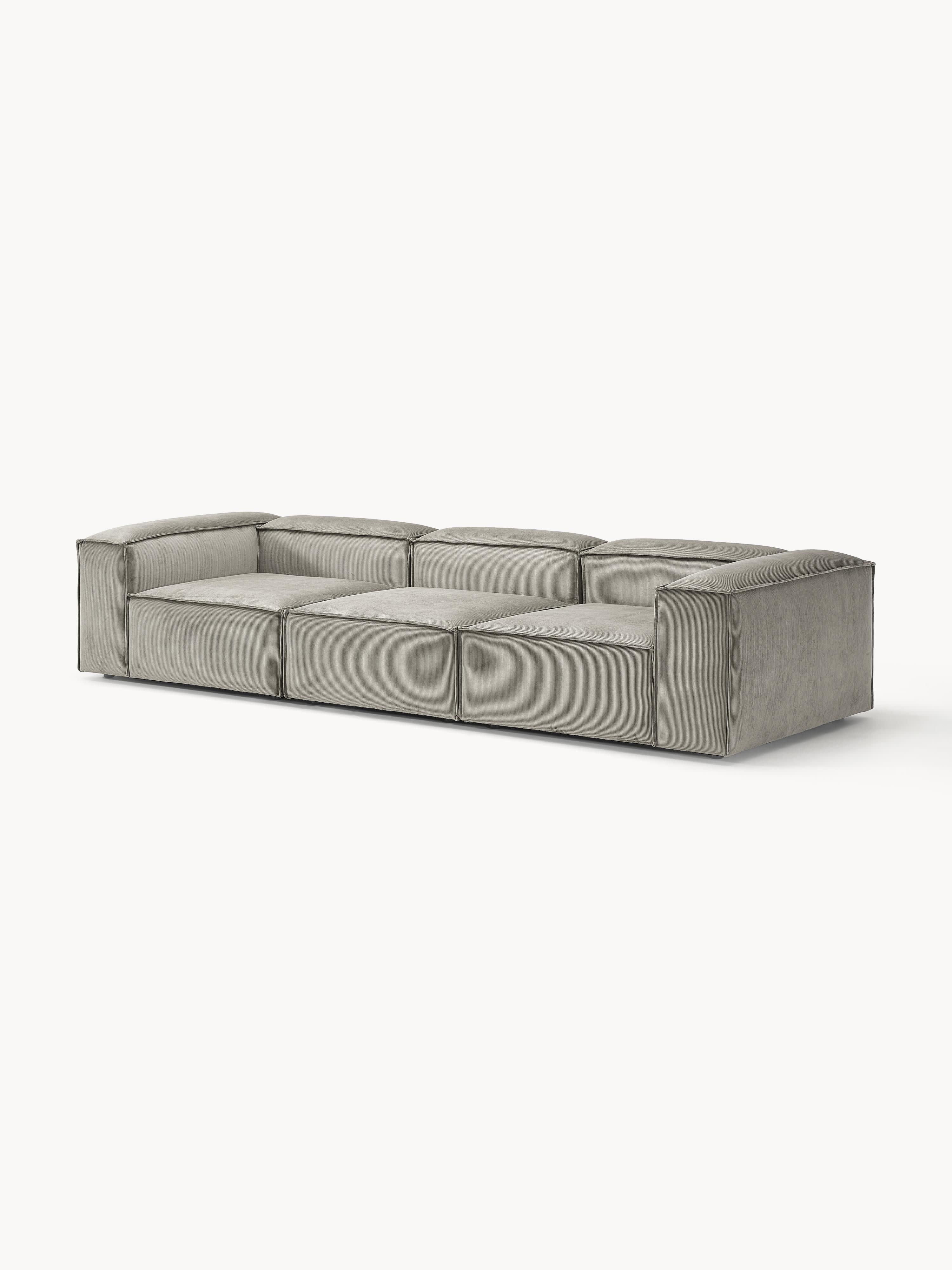Modulaire bank Lennon (4-zits) van corduroy
