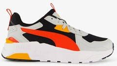 Puma Trinity Lite sneakers wit zwart rood geel Mesh Meerkleurig 35.5