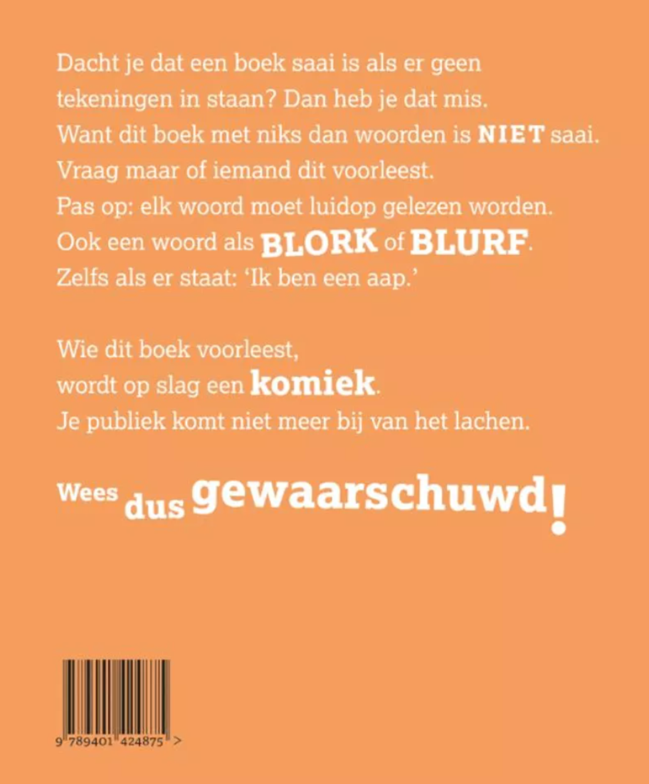 Het boek zonder tekeningen 3+