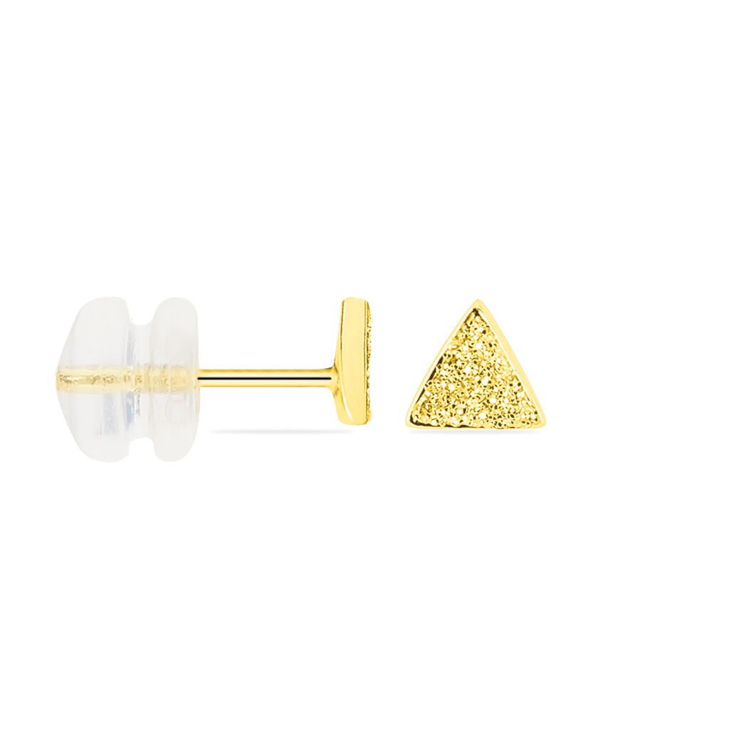 Boucles D'oreilles Puces Yora Or Jaune