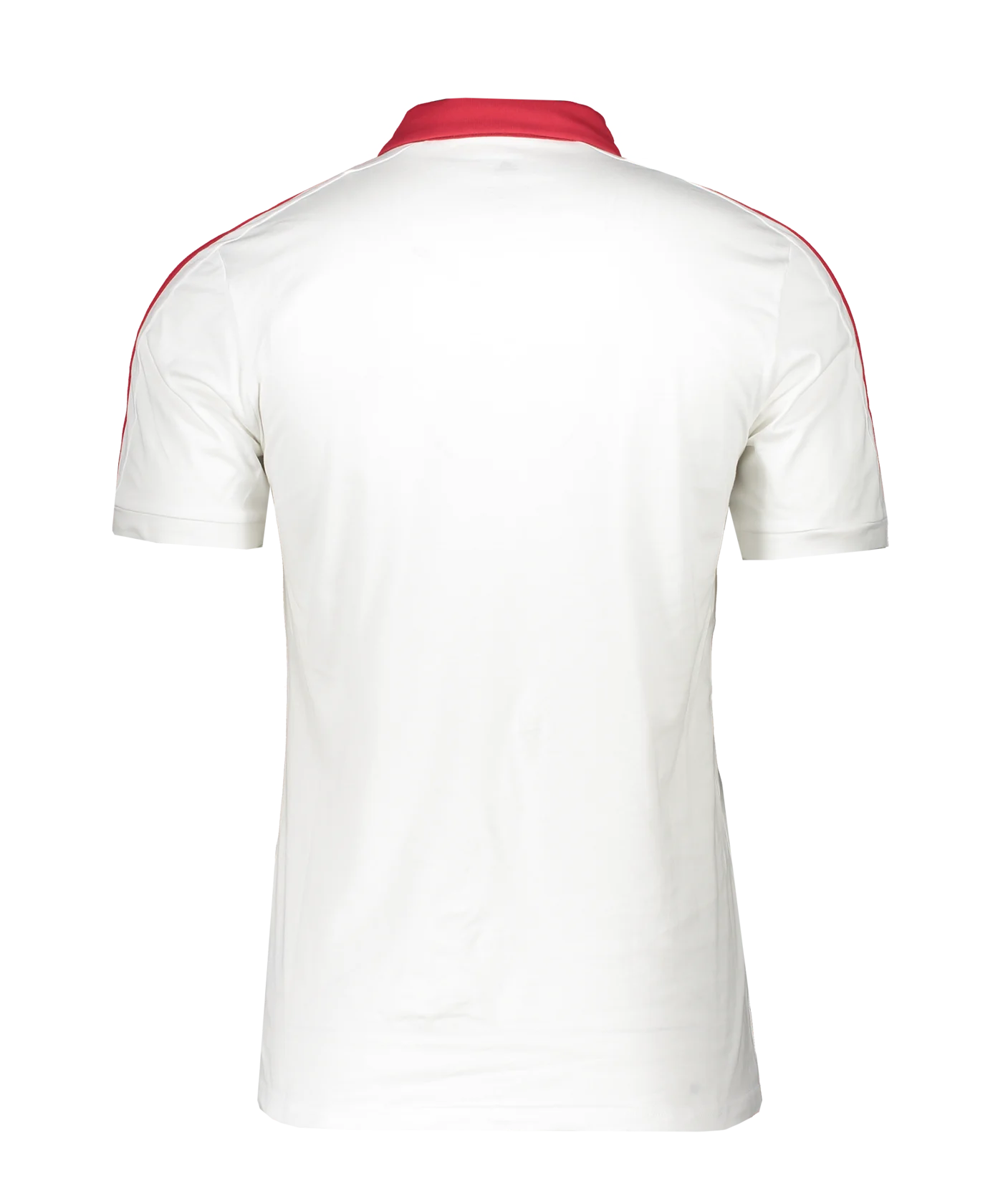 adidas MT 18 Custom Poloshirt Weiss Rot