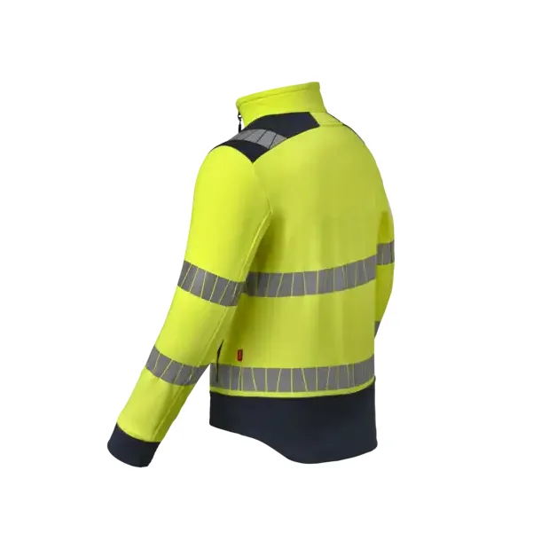 Softshell-jakke HAVEP® High Visibility+ - gul-blå (ARB)