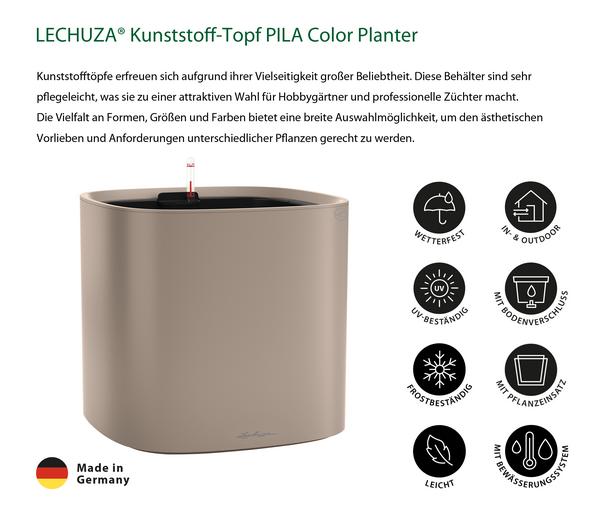 LECHUZA® Kunststoff-Topf PILA Color Planter,