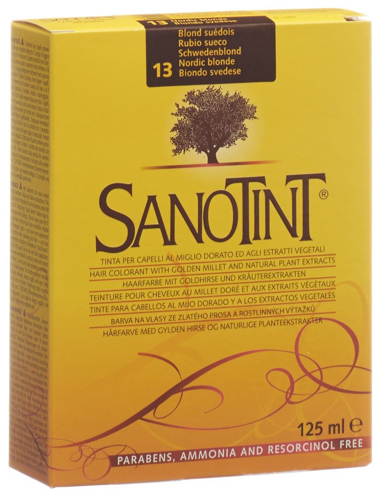 SANOTINT Haarfarbe<br>1 Stück, 13 schwedenblond