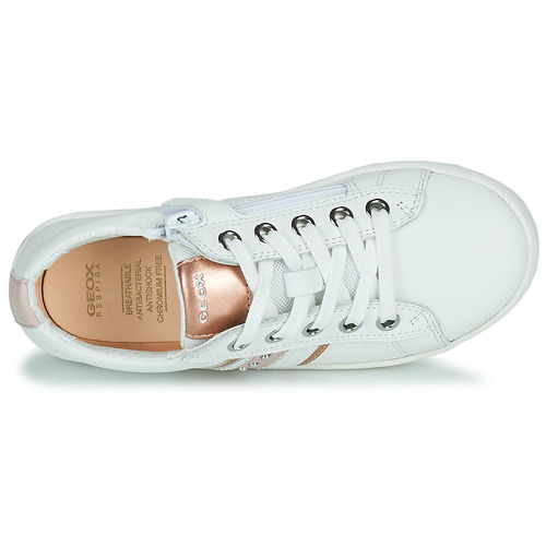 Geox - J KATHE GIRL - Blanc / Rose