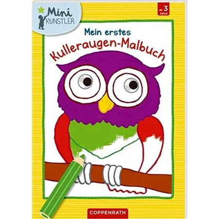 Coppenrath Verlag ME Kulleraugen-Malbuch Eule