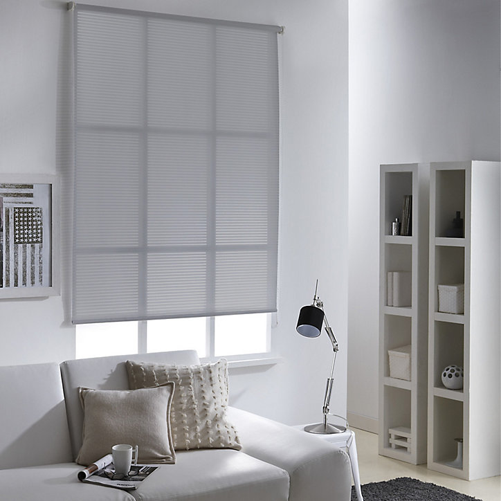 Store enrouleur Loft gris l.42 x H.170 cm