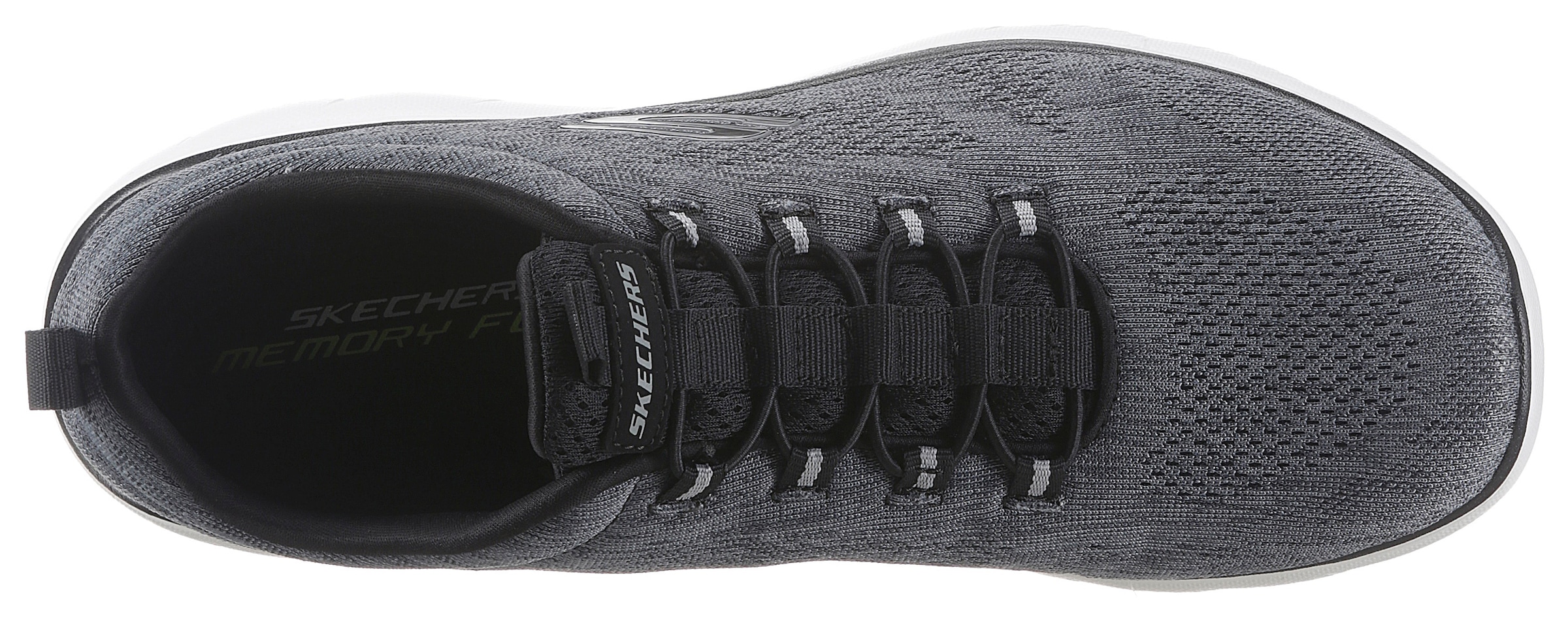 Skechers Slip-On Sneaker »SUMMITS«  Freizeitschuh, Slipper, Komfortschuh mit elastischer Bungee-Schnürung