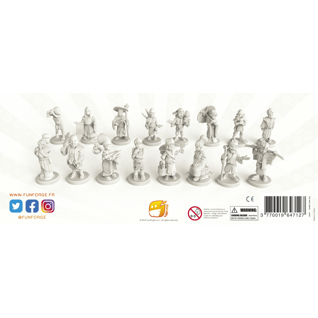 Tokaido - Matsuri: Pack de Figurines