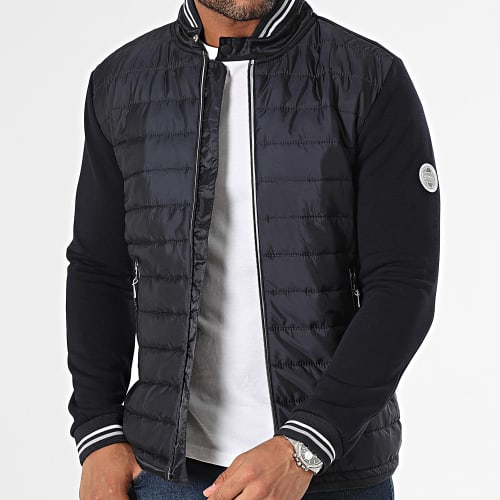 Veste Zippée Bleu Marine