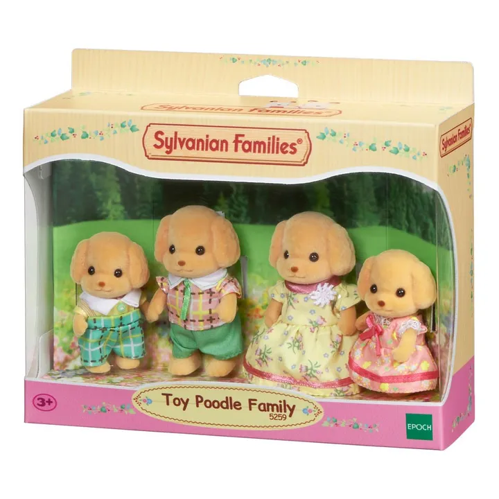 Sylvanian Families Famille caniche | Beige