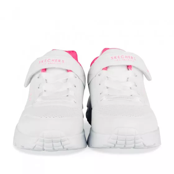 Baskets BLANC SKECHERS Street Uno Lite