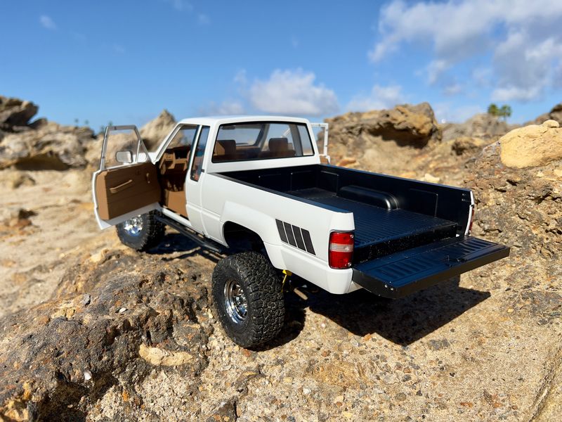 RC4WD Scale Crawler Trail Finder 2 LWB Toyota XtraCab RTR 1 Scale Pick-Up mit lizenzierter 1987 Toyota XtraCab hardbody Karosserie