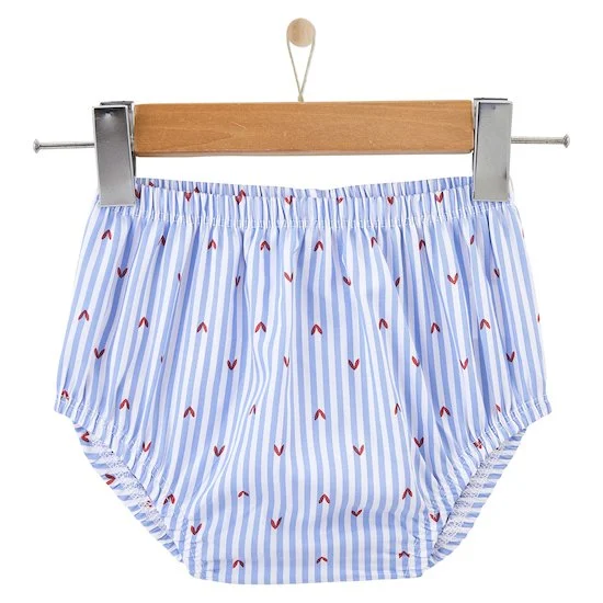 T-shirt + Bloomer Blue Garden   Bleu        6 mois   de               P'tit bisou