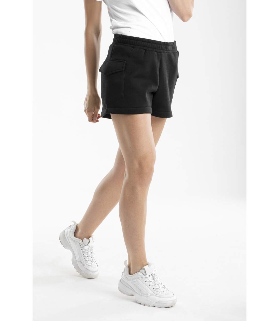Short molleton FELISA noir