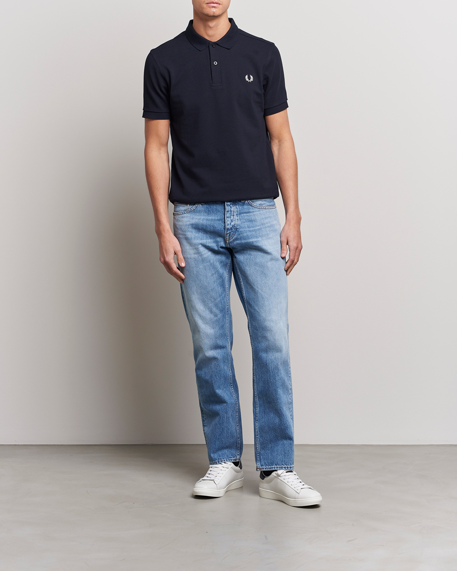 Fred Perry Plain Polo Navy