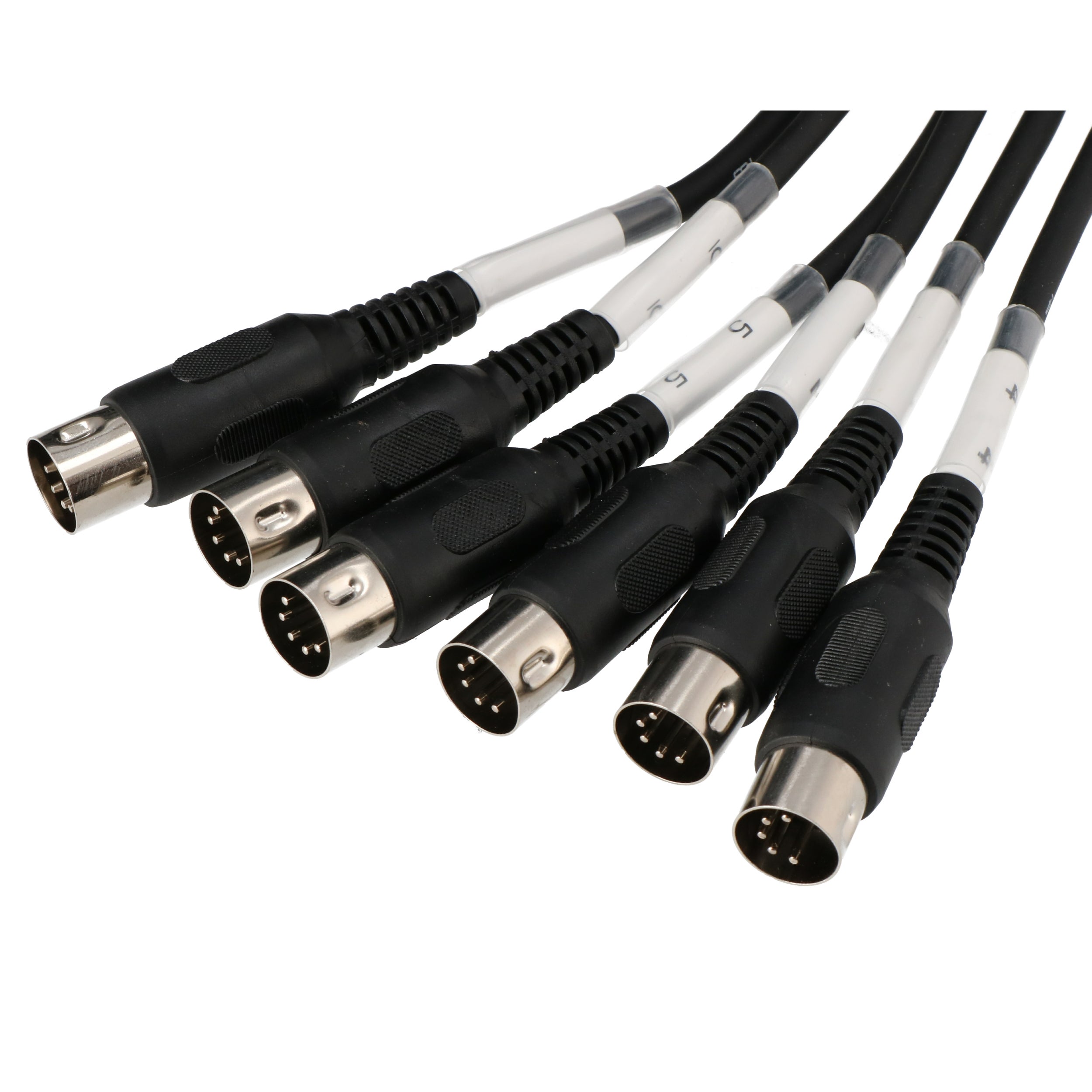 Devine VM6100 MIDI kabel 6x 5pin DIN male - 6x 5pin DIN male 10 meter
