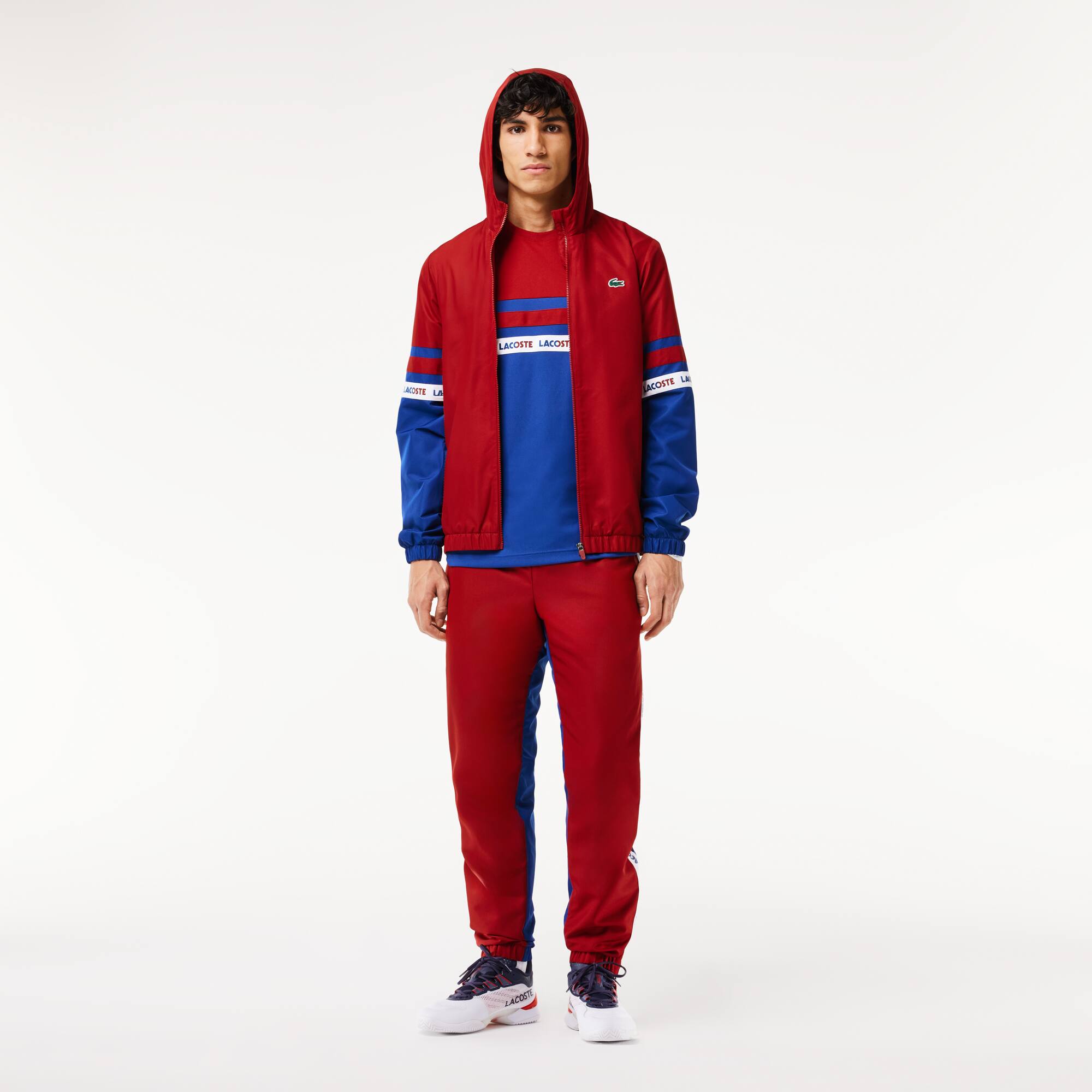 Gefütterte Tennis Trainingshose Trainingshosen - Rot - Lacoste - Herren